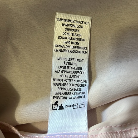 Ricki’s, Size 4, Beautiful Cream Lined, Black Mesh And Faux Velvet Overlay - Picture 10 of 10